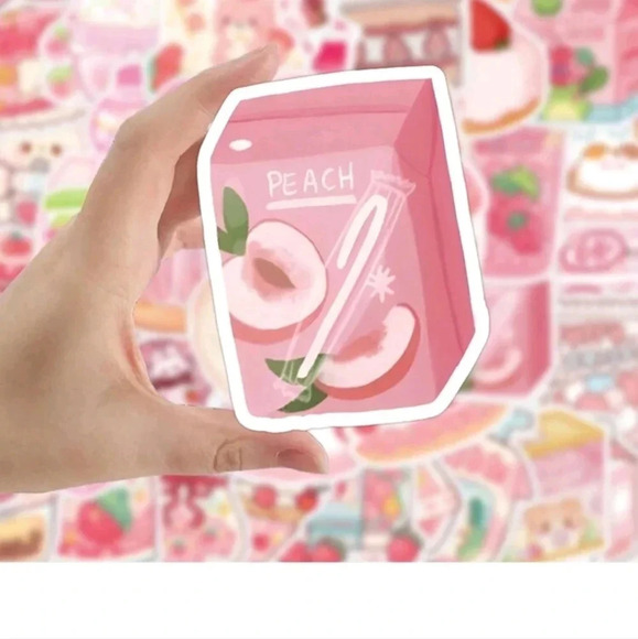 100 pc cute stickers set huge stickers for sticker books, laptops, ect - Picture 2 of 8